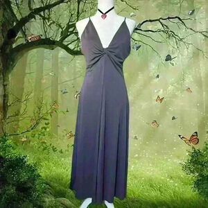 Brand New With Tags H & M Classy Grey Maxi Dress Size M